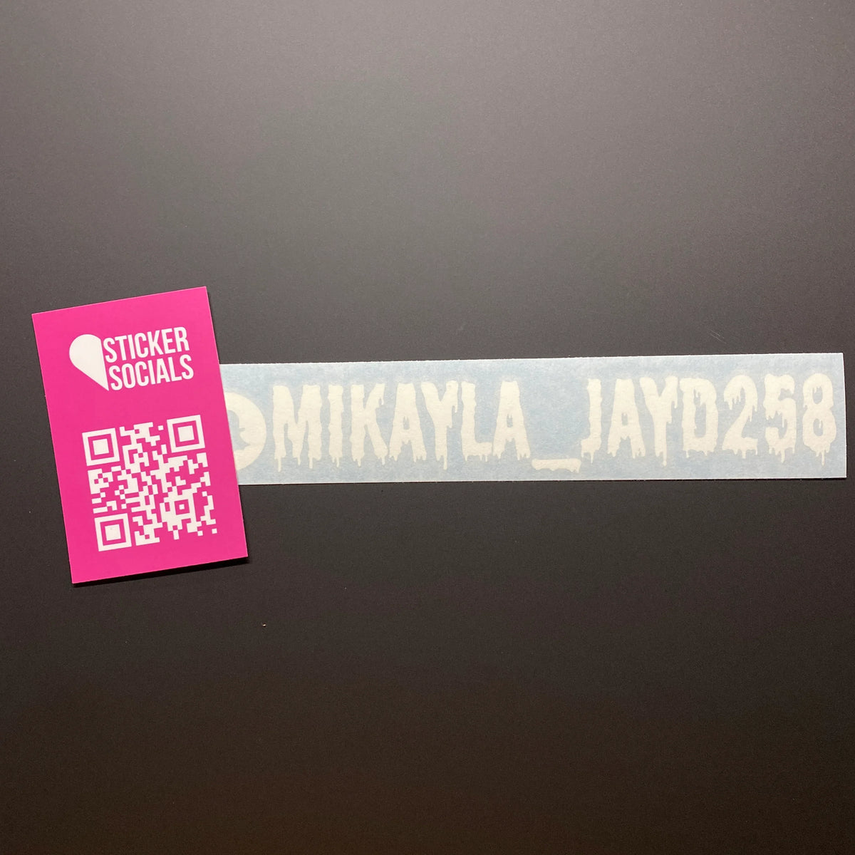 Personalised Snapchat Decal Sticker