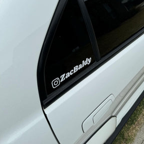 Custom Instagram Handle Sticker