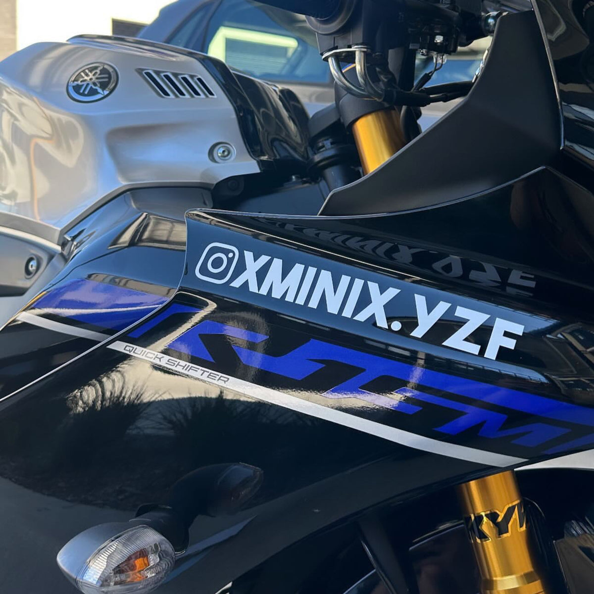 Custom Instagram Handle Sticker