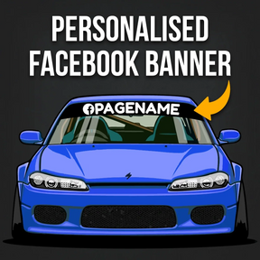 Large Customisable Facebook Banner Decal